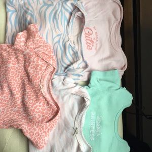 Short sleeve onesies